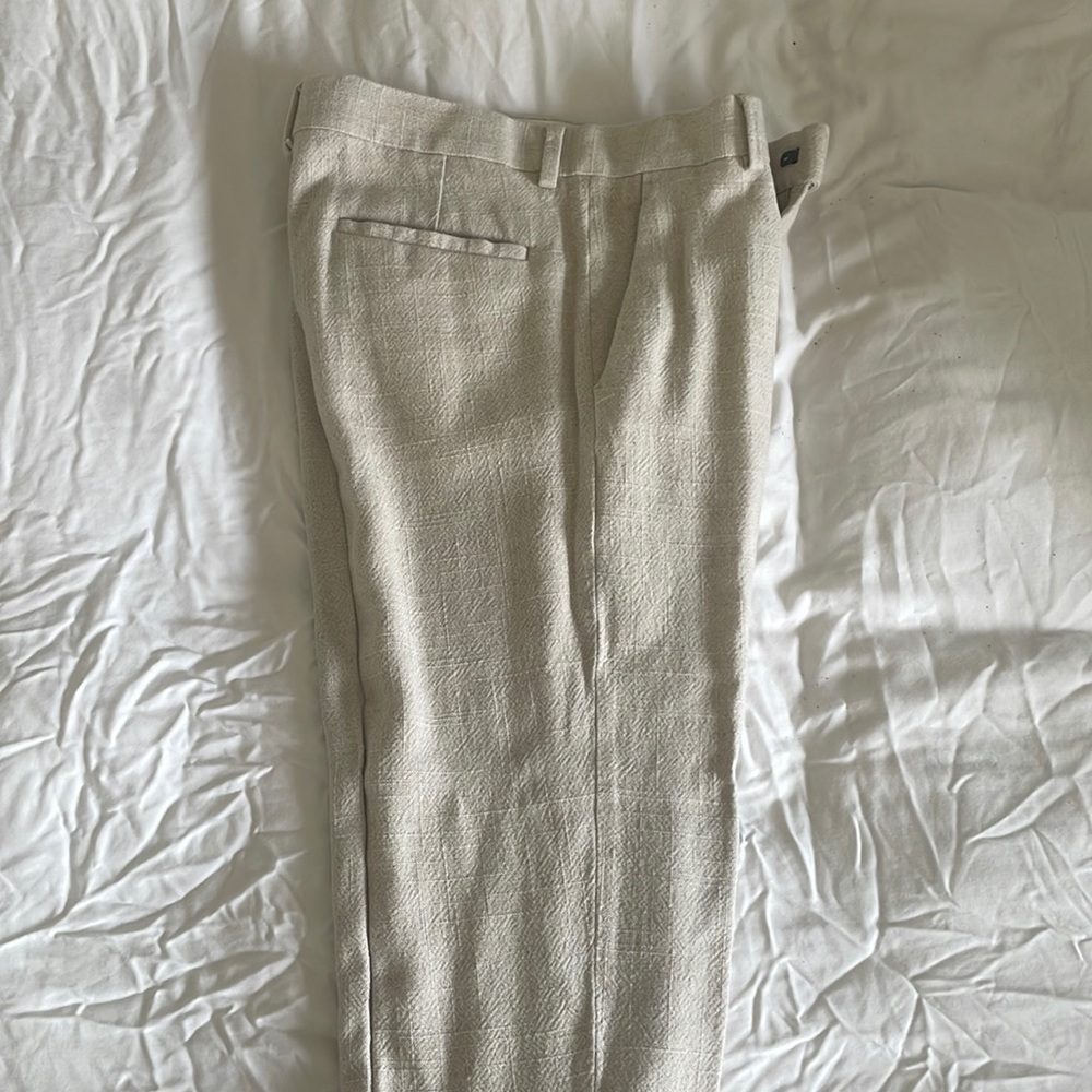 ASOS linen and viscose trousers